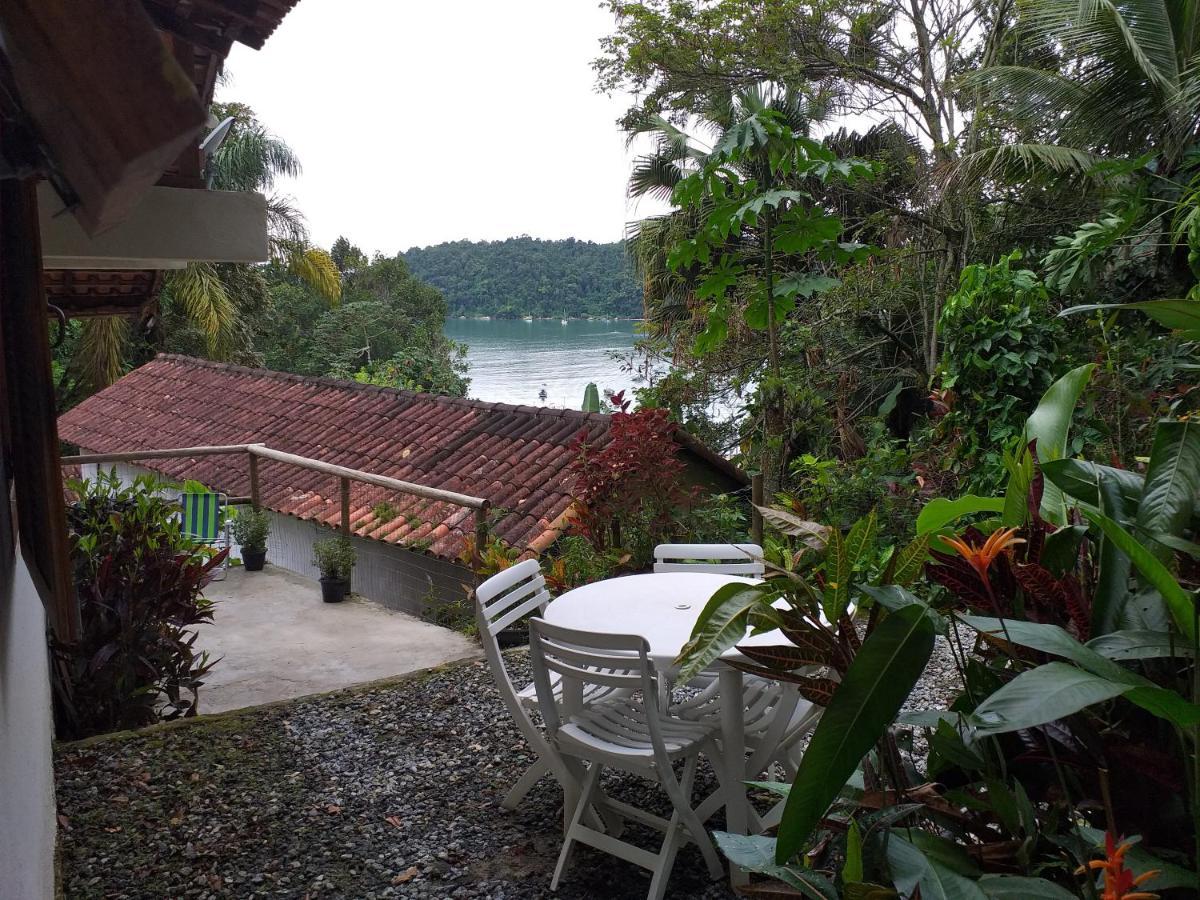 Casa com vista para o mar em Paraty Exterior foto
